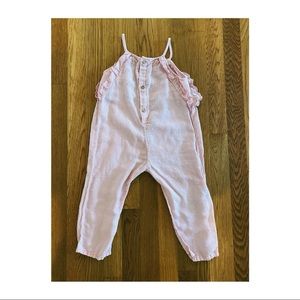 Linen summer romper